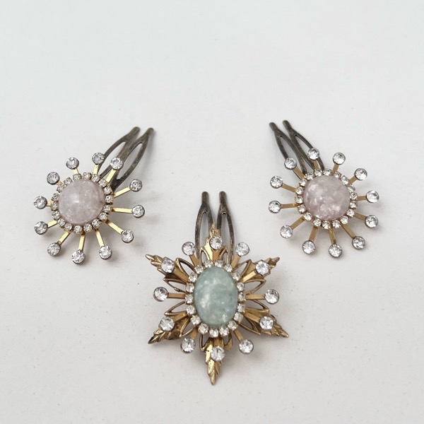 Horquillas, Peinas de invitada