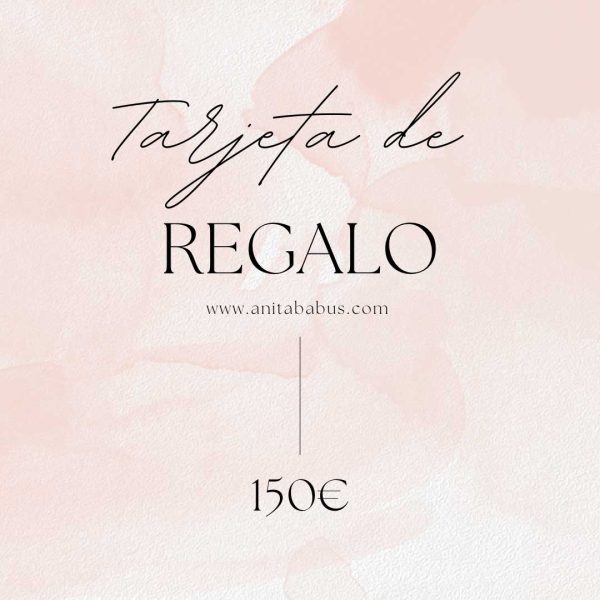 Tarjeta regalo boda 150€