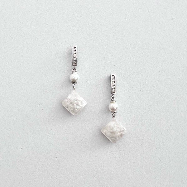 Pendientes de novia Glamour Alma